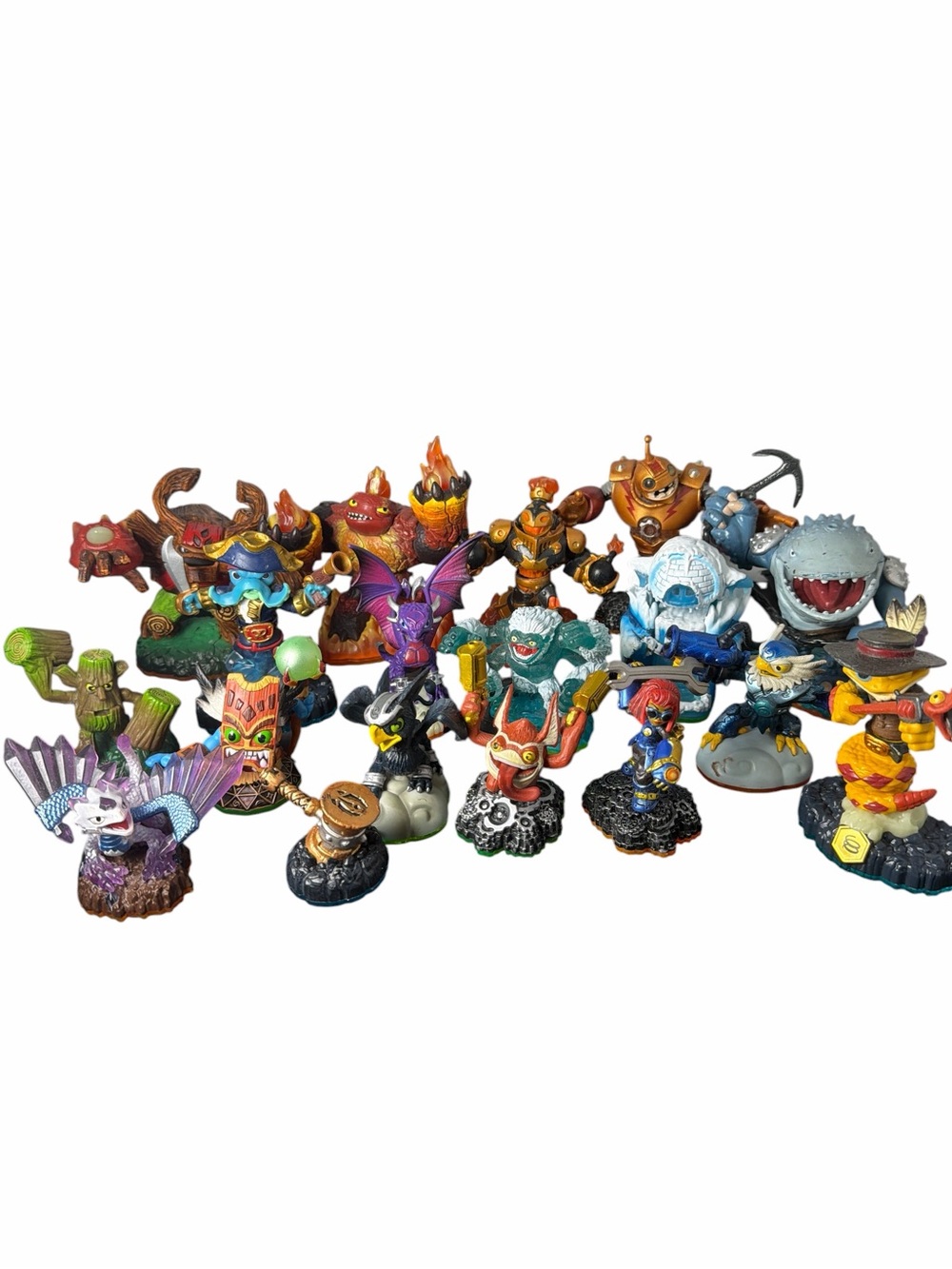 Skylanders Huge Lot figures mixed lot swap force lot of 18